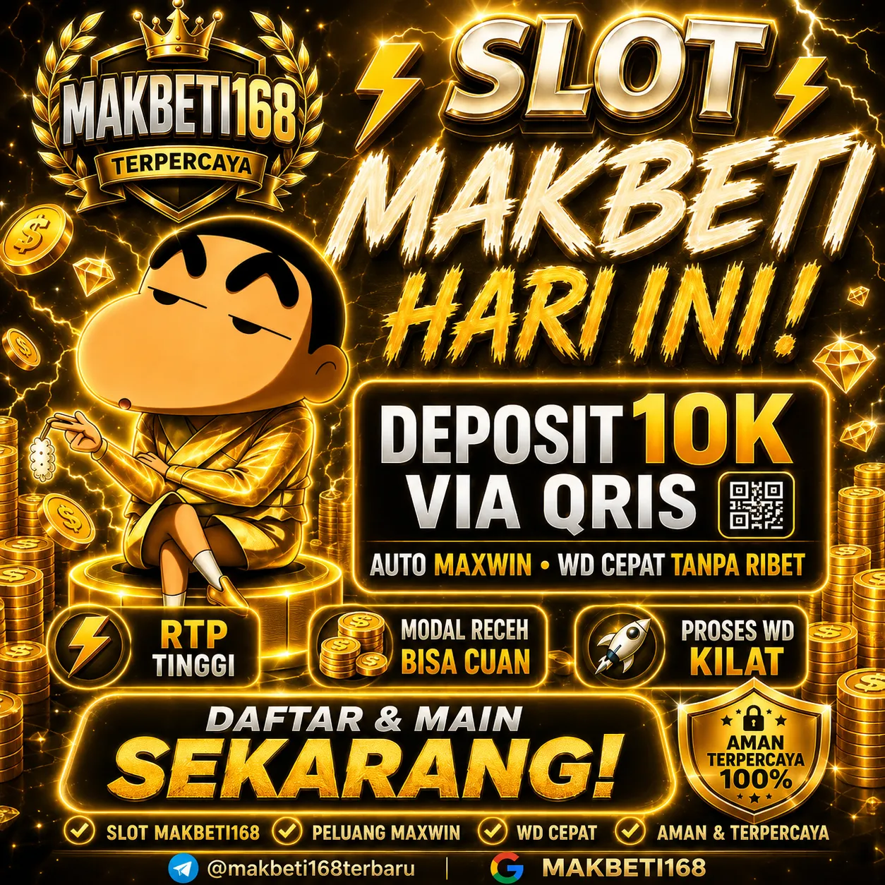 MAKBETI168 Banner